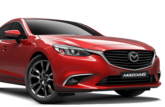 Red Mazda 6